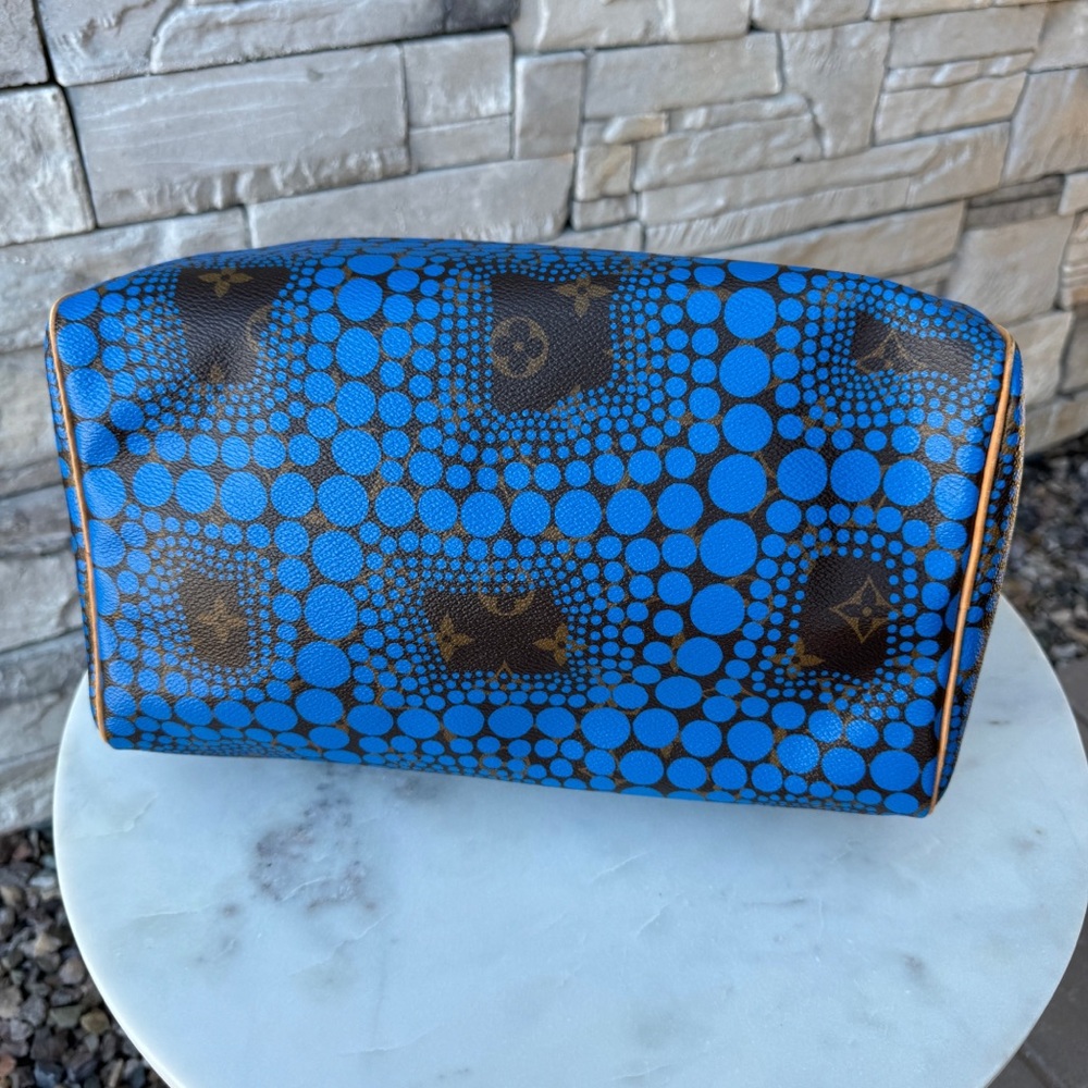 SOLD Louis Vuitton Monogram Kusama Town Speedy 30 - Picture 10 of 14